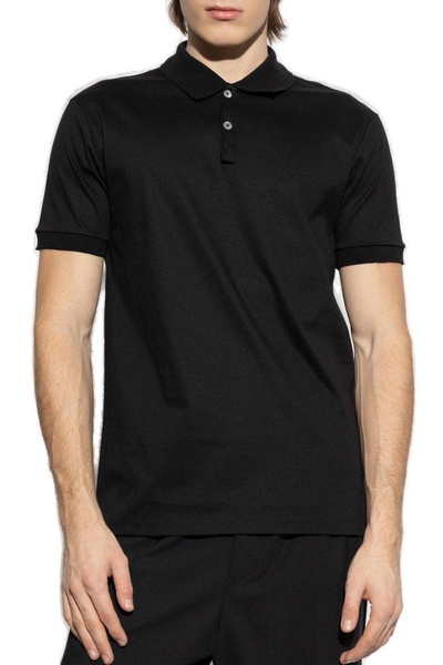Logo Embroidered Polo Shirt
