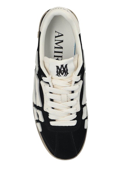 Pacific Bones appliquéd suede sneakers