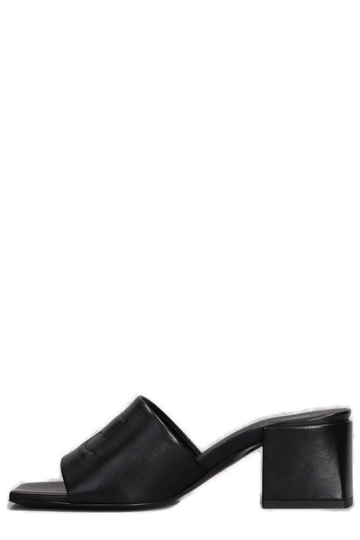 Shadow Open-toe Mules