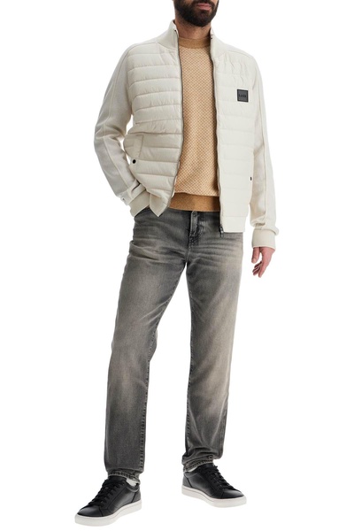 jeans re.maine grigio scuro cotone vita media vestibilità dritta