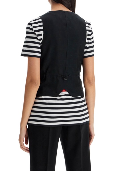 'kiwi' jersey vest