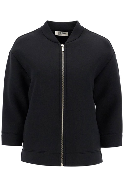 'acorn' sweatshirt with three-quarter