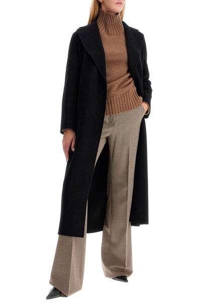 'mantova' boxy wool and cash