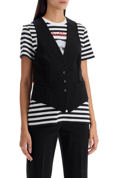 'kiwi' jersey vest