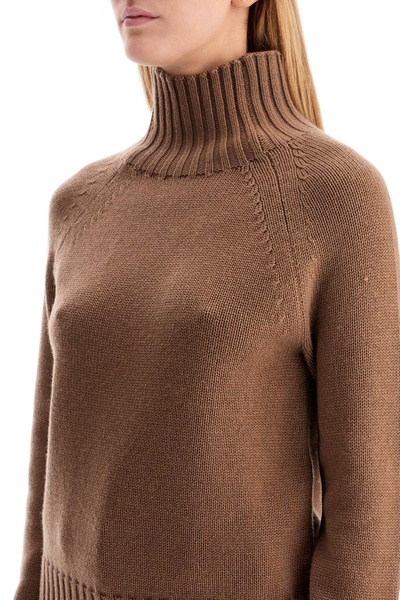 'mantova' boxy wool and cash