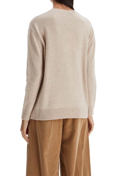 form with embroidery and sequins pullover