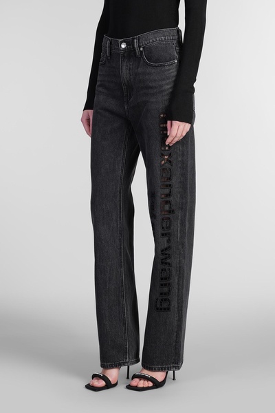 Jeans In Black Cotton