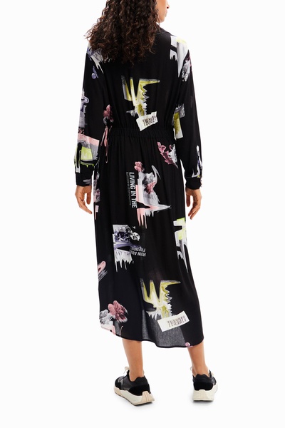 Desigual Women's Midi Shirt Dress