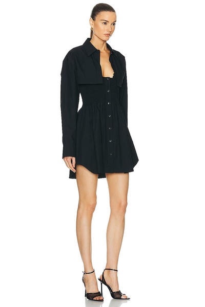 Smocked Mini Dress