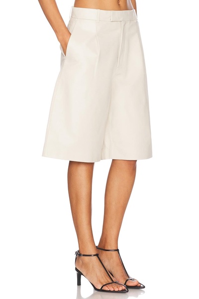 Leather Loose Short