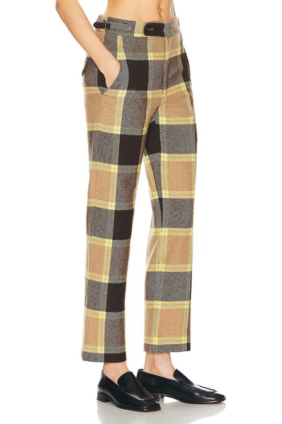 Charleston Plaid Trouser