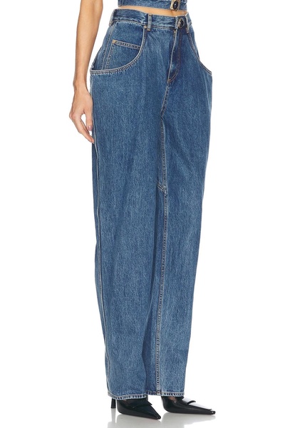 Flare Pocket Wide Leg