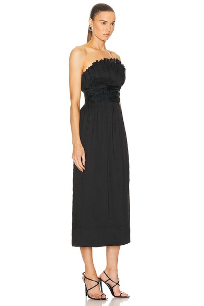Whisper Knot Waist Midi Dress