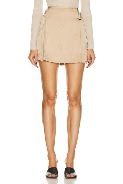 Pleated Mini Skirt