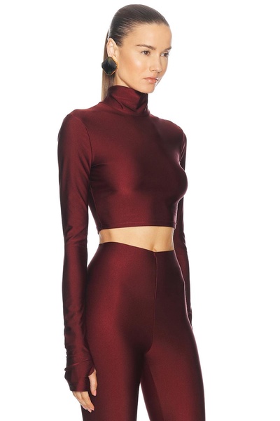 Orchid Crop Top