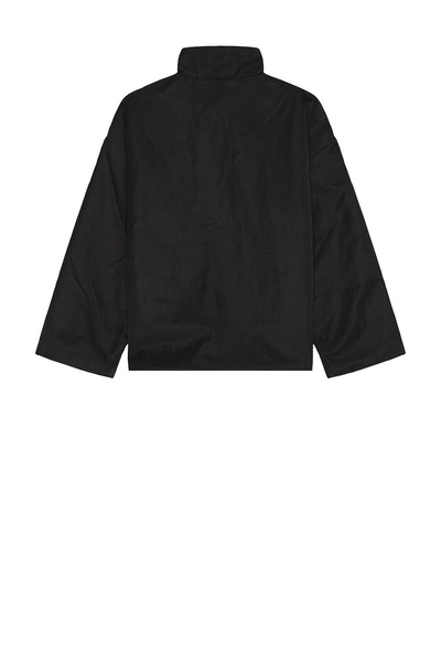 Textured Nylon Halfzip Pullover