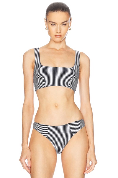 Huxley Seamed Bikini Top