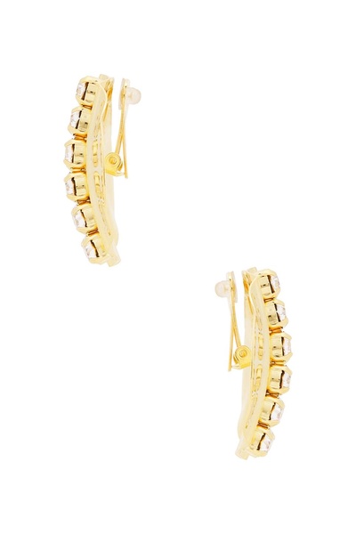 Crystal Round Earrings