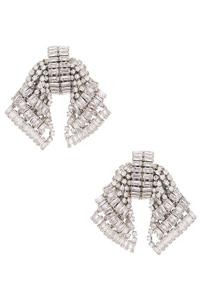 Crystal Bow Earrings
