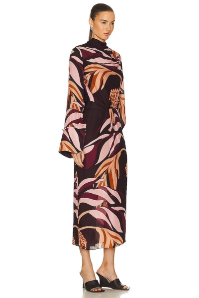 New Symbols Ankle Dress