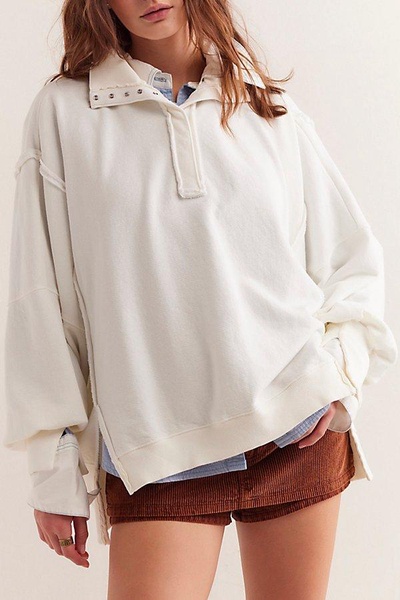 We The Free Camden Henley Sweatshirt