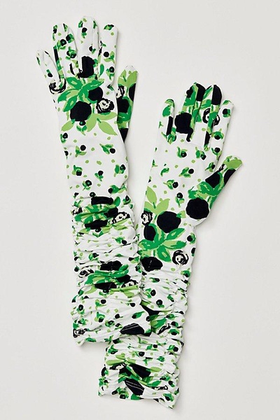 Anna Sui Ruched Gloves