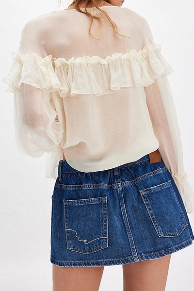 We The Free Demi Denim Skort