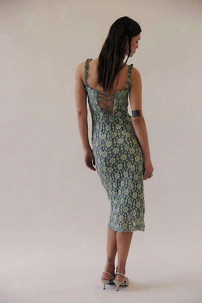 Lucinda Lace Midi Dress
