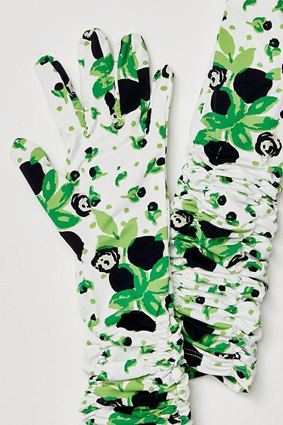 Anna Sui Ruched Gloves