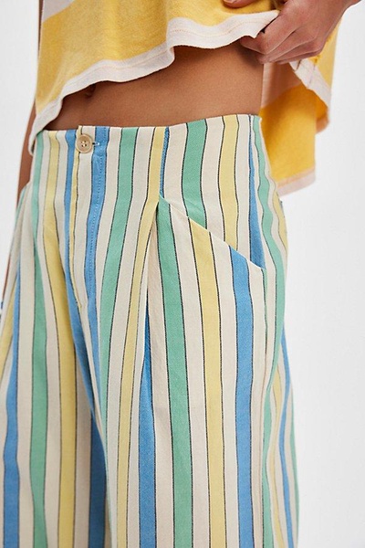 Bobo Choses Multicolor Stripe Pleated Pants