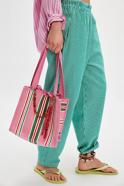 Bobo Choses Striped Twill Cocoon Pants