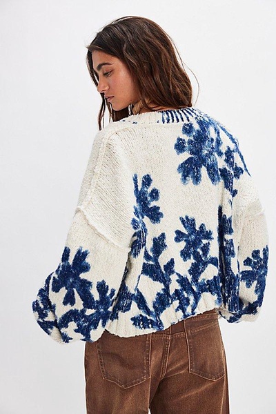 Printed Floral Cardi