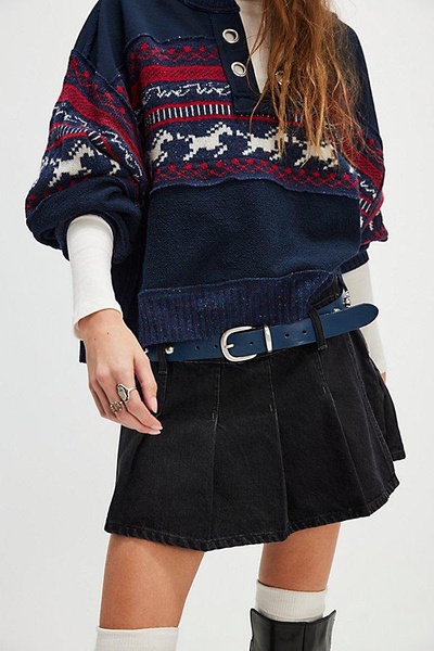 We The Free Stephie Denim Skort