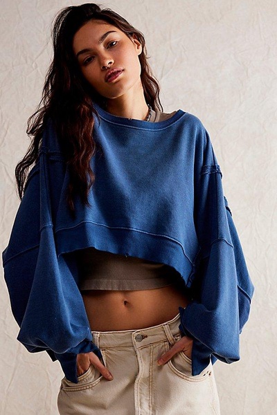 We The Free Camden Cropped Sweatshirt