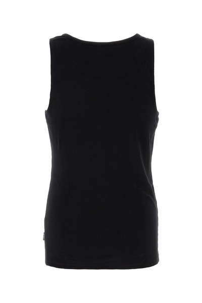 Black Cotton A-shirt