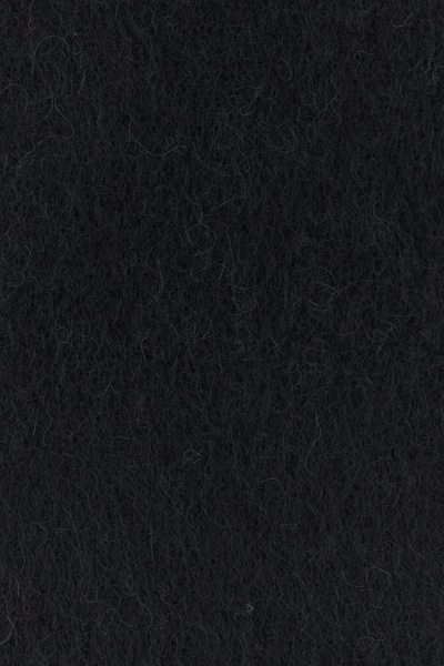 Black stretch mohair blend sweater