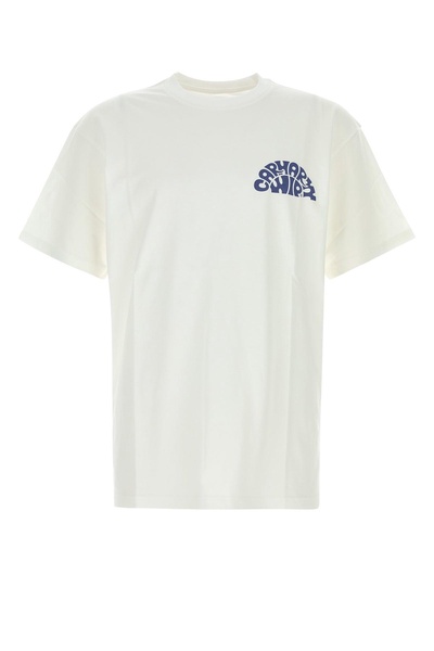 White Cotton S/s Jazzy T-shirt