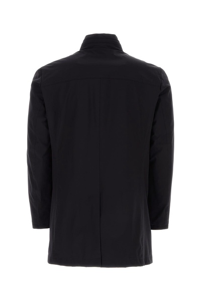 Dark blue nylon blend Hektor jacket