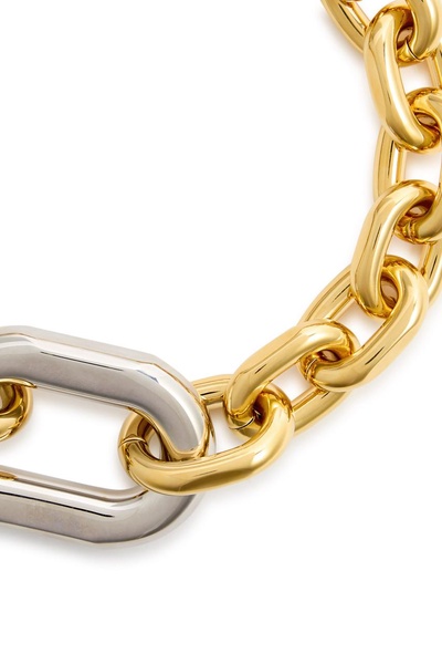 XL Link two-tone chain necklace