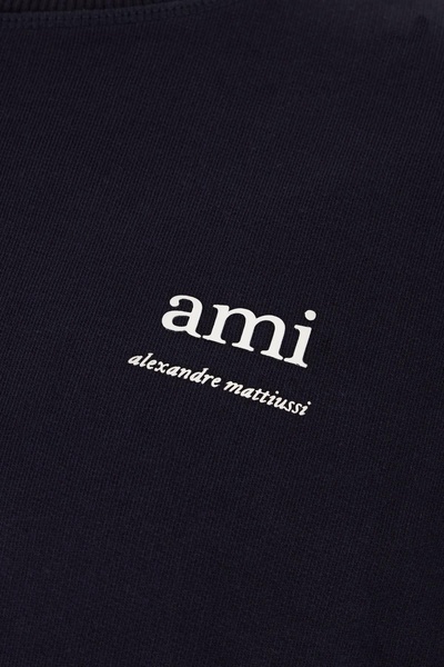 Navy Blue Cotton Sweatshirt