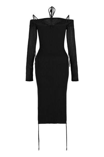 Ribbed Knit Dress