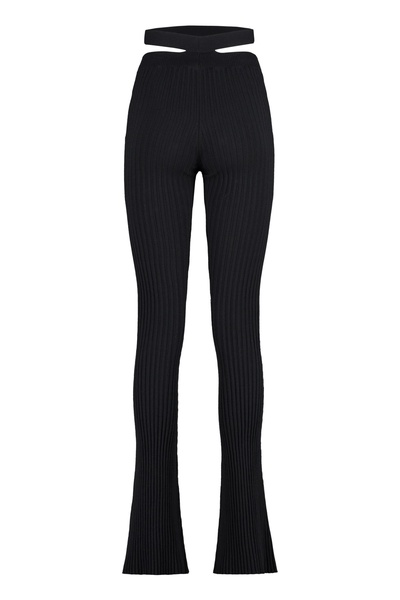 Ribs Knitted Trousers