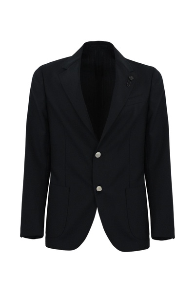 Roma Single-breasted Jacket In Wool Blend