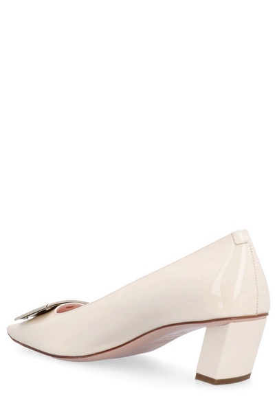 Belle Vivier Buckle Pumps