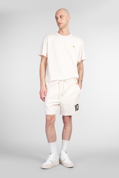 Shorts In Beige Cotton