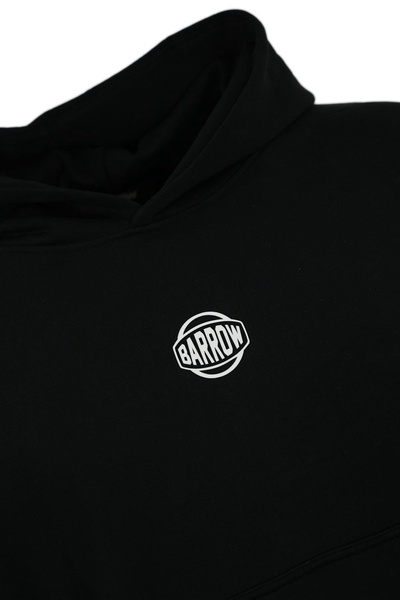 Cotton Hoodie With Creative Madness Print