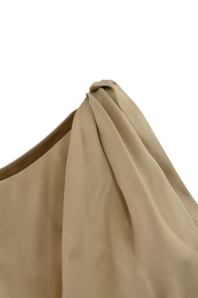 Knot Shoulder Blouse In Viscose