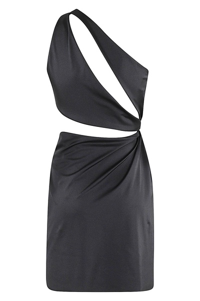 Dress In Lycra W Cut Out