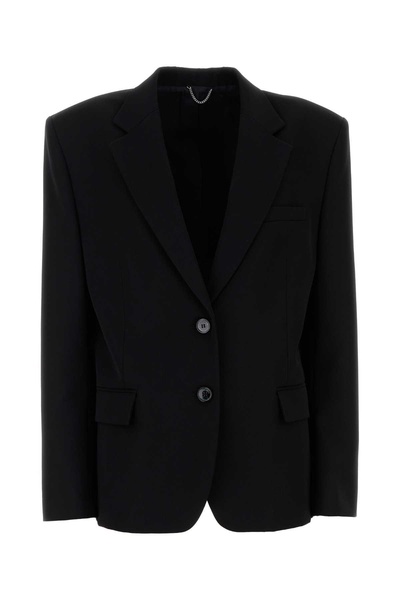 Black Wool Blazer