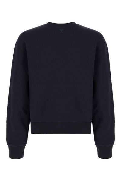 Navy Blue Cotton Sweatshirt